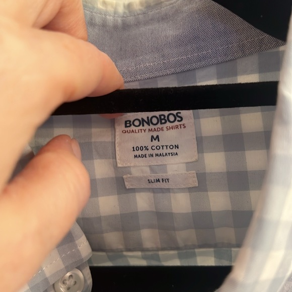 Bonobos Slim Fit Buffalo Check Cotton Button Down - Picture 3 of 9